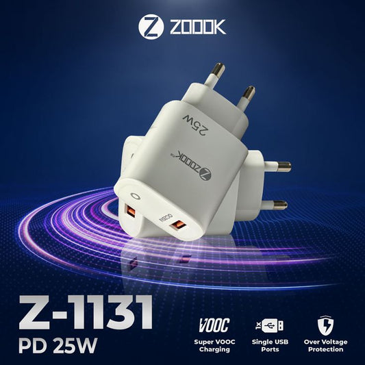 ZOOOK Z-1131 PD 25W Fast Charger